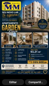 Apartamento com 3 Quartos à venda, 66m² no Weissópolis, Pinhais