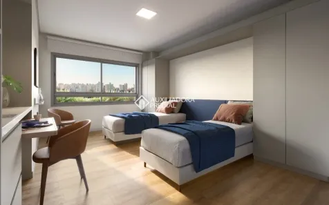 Apartamento com 1 Quarto à venda, 25m² no Menino Deus, Porto Alegre