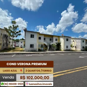Apartamento com 2 Quartos à venda, 42m² no Lago Azul, Manaus