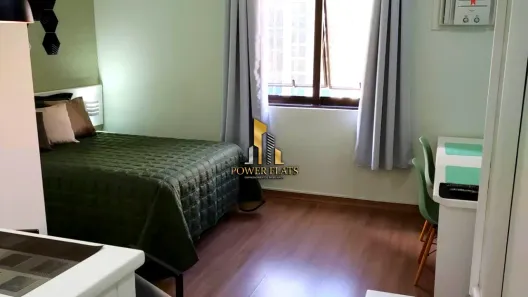 Flat com 1 Quarto para alugar, 35m² no Moema, São Paulo