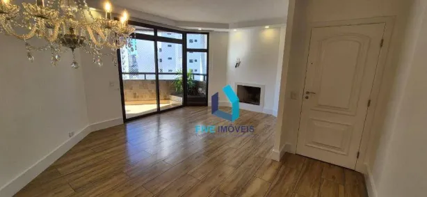 Apartamento com 3 Quartos para alugar, 121m² no Indianópolis, São Paulo