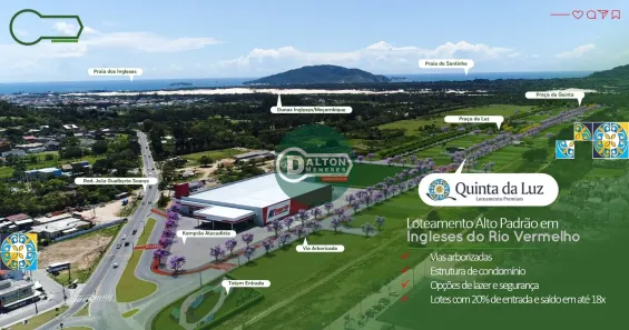 Lote/Terreno à venda, 375m² no São João do Rio Vermelho, Florianópolis