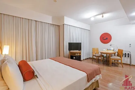 Flat com 1 Quarto à venda, 28m² no Indianópolis, São Paulo