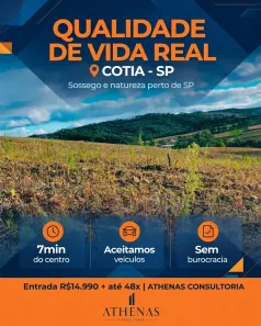 Lote/Terreno à venda, 500m² no Centro (Caucaia do Alto), Cotia