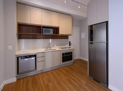 Apartamento com 1 Quarto para alugar, 38m² no Santa Cecília, São Paulo
