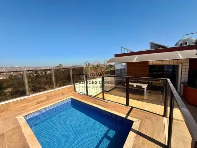 Cobertura com 3 Quartos para alugar, 230m² no Castelo, Belo Horizonte