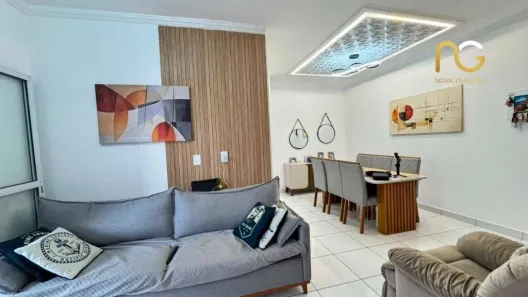 Apartamento com 3 Quartos à venda, 90m² no Mirim, Praia Grande