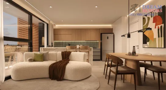 Apartamento com 2 Quartos à venda, 98m² no Ahú, Curitiba